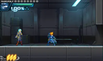 Armed Blue Gunvolt - Striker Pack (Japan) screen shot game playing